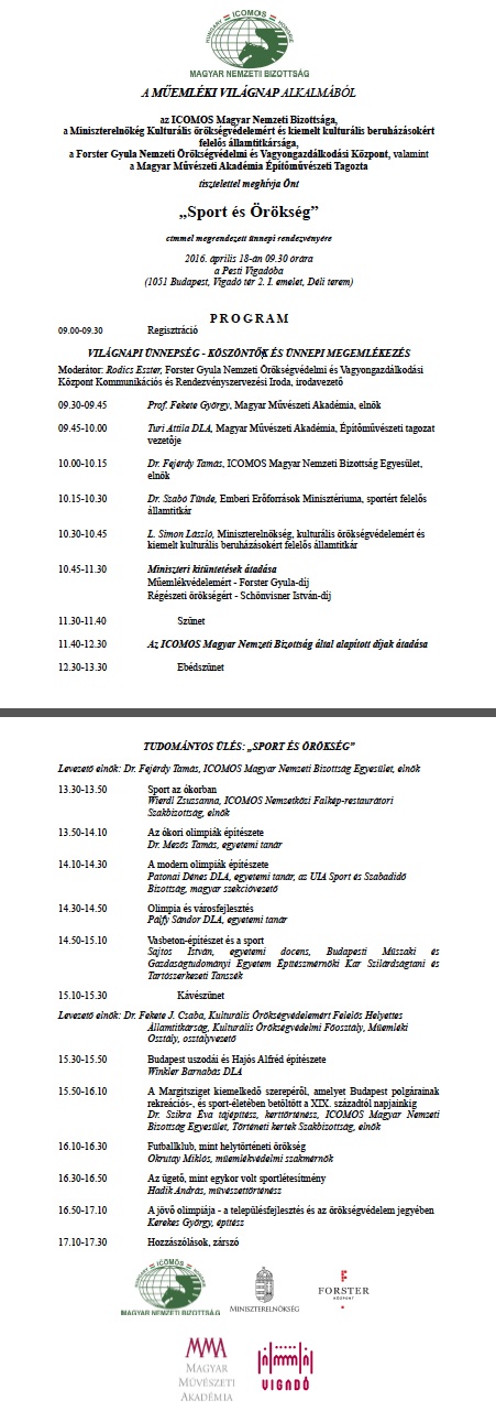 Műemléki Világnap_ program